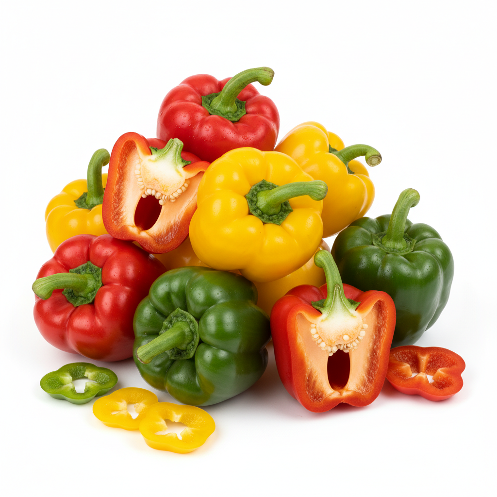 bell pepers 1024 1024 resolution white backgroubnd