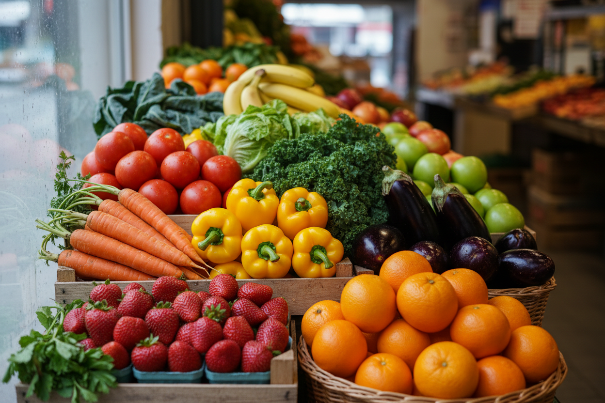 fruits and vegetables